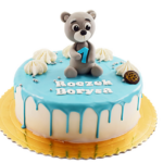 Tort teddy bear